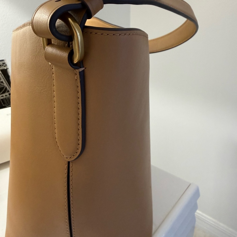 Ralph Lauren Tan Leather Hobo Bag - Picture 6 of 10